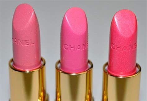 chanel pink lipstick shades